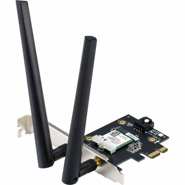 Asus PCE-AXE5400 IEEE 802.11ax Bluetooth 5.2 Tri Band Wi-Fi/Bluetooth Combo Adapter for Computer PCE-AXE5400