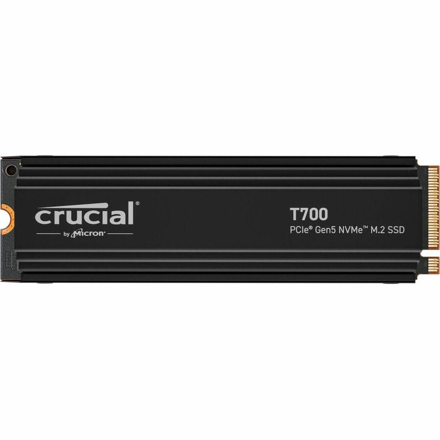 Crucial T700 CT4000T700SSD5 4 TB Solid State Drive - M.2 2280 Internal - PCI Express NVMe (PCI Express NVMe 5.0 x4) CT4000T700SSD5