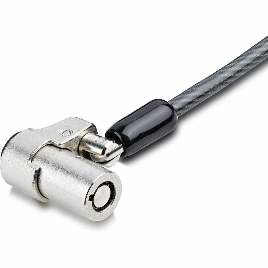 StarTech.com Laptop Cable Lock 6Ft Compatible w/ Noble Wedge®, Anti-Theft Keyed Lock, Security Cable Lock, Steel Cable Lock For Laptop NBLWK-LAPTOP-LOCK