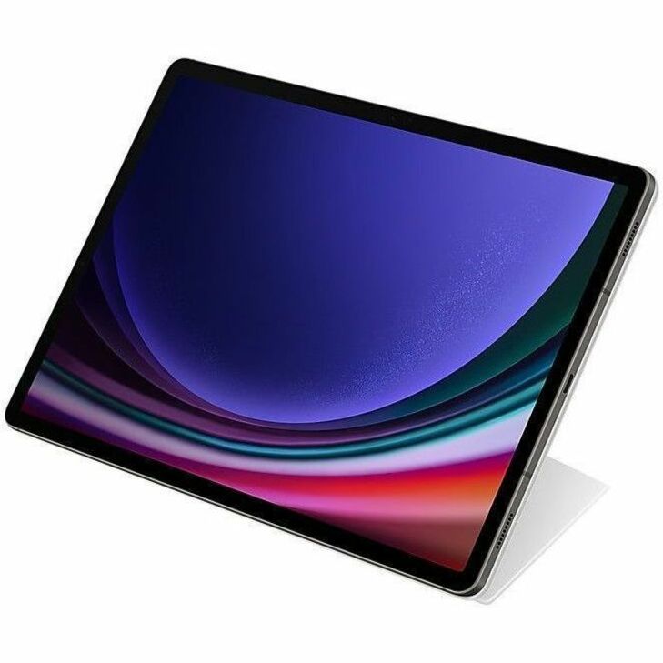 Samsung Smart Carrying Case (Book Fold) Samsung Galaxy Tab S9+ Tablet - White EF-BX810PWEGCA