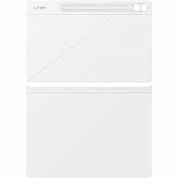 Samsung Smart Carrying Case (Book Fold) Samsung Galaxy Tab S9+ Tablet - White EF-BX810PWEGCA