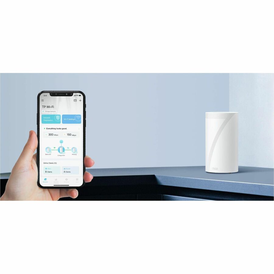 TP-Link Deco BE95 Wi-Fi 7 IEEE 802.11be Ethernet Wireless Router DECO BE95(2-PACK)