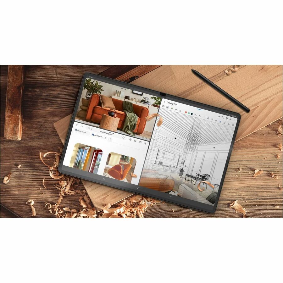 Samsung Galaxy Tab S9 Ultra Anti-Reflecting Screen Protector Transparent EF-UX910CTEGCA