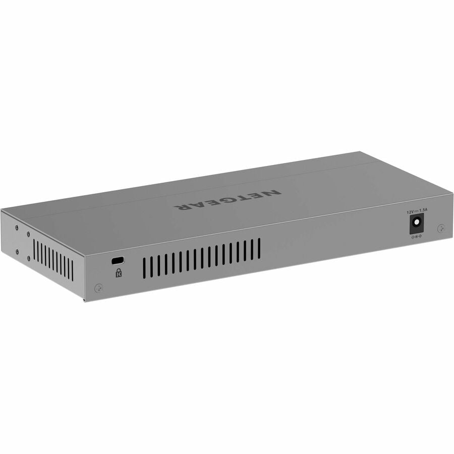 Netgear 8-Port Gigabit Ethernet Unmanaged Switch with 1 Dedicated 10G/Multi-Gig Port GS108MX-100NAS
