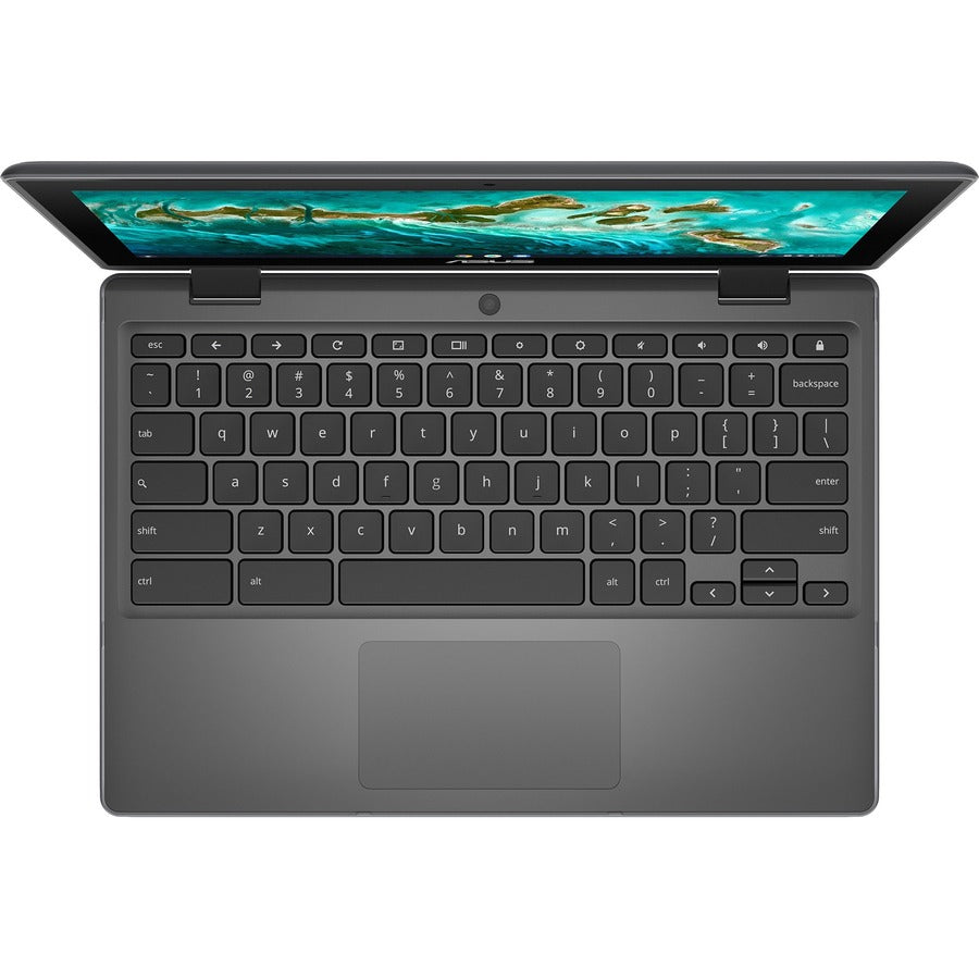 Asus Chromebook Flip CR11 CR1102FGA-CN1432T-CB 11.6" Touchscreen Convertible 2 in 1 Chromebook - HD - Intel N-Series N100 - 4 GB - 32 GB Flash Memory - Mineral Gray CR1102FGA-CN1432T-CB