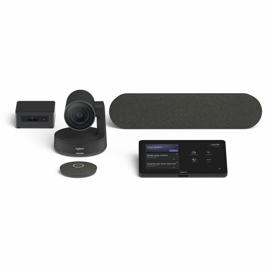 Logitech Medium Microsoft Teams Rooms on Windows with Tap + Rally System + Lenov TAPRALMSTLNV2