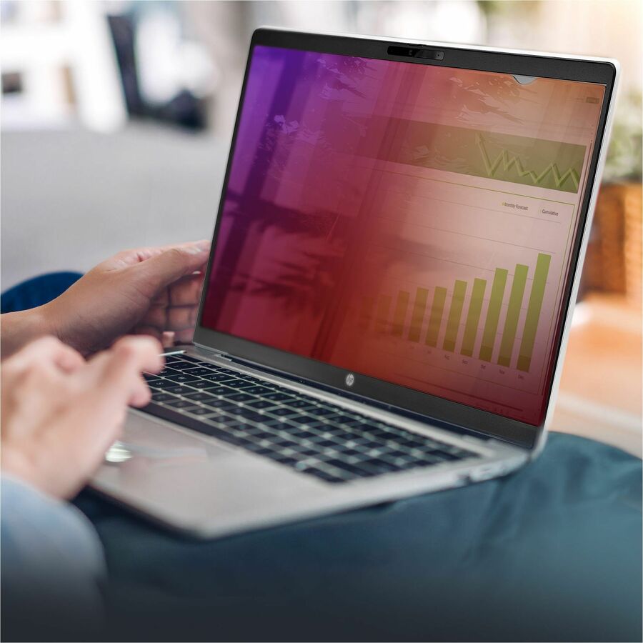 StarTech.com 14-inch 16:9 Laptop Privacy Screen, Reversible Gold Filter w/Enhanced Privacy, Computer Security Filter, +/- 30° View Angle 14G-PRIVACY-SCREEN