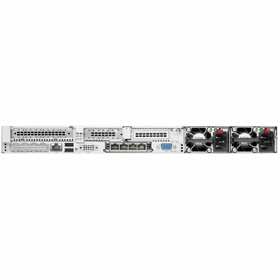 HPE ProLiant DL360 G10 Plus 1U Rack Server - 1 x Intel Xeon Silver 4314 2.40 GHz - 128 GB RAM - 960 GB SSD - (2 x 480GB) SSD Configuration - 12Gb/s SAS, Serial ATA Controller P69749-005