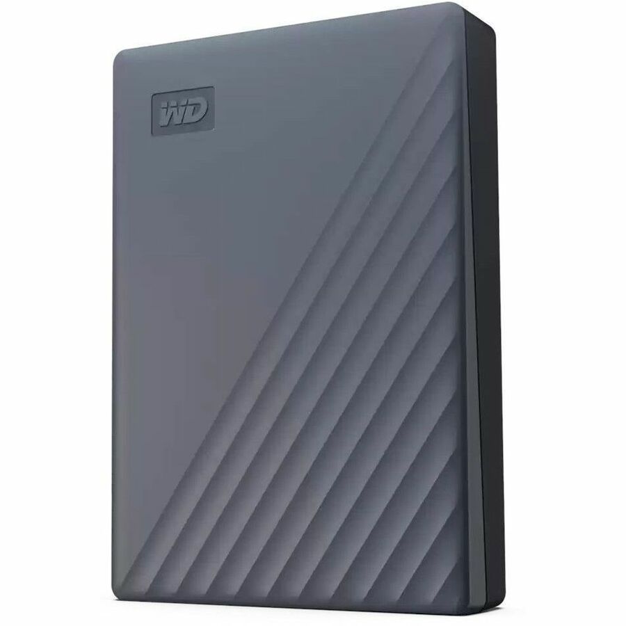 WD My Passport WDBRMD0050BGY-WESN 5 TB Portable Hard Drive - External - Silicon Gray WDBRMD0050BGY-WESN