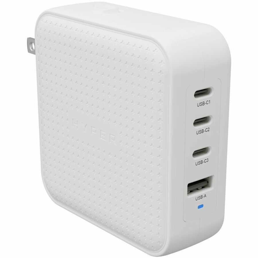 Hyper HyperJuice 100W USB-C GaN Travel Charger with 4 Ports HJ1002WHWWGL