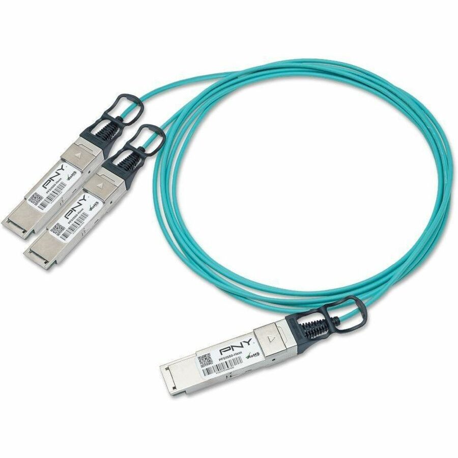 PNY 200GBASE, QSFP56, Active Optic Cable PFS1S00-H010V