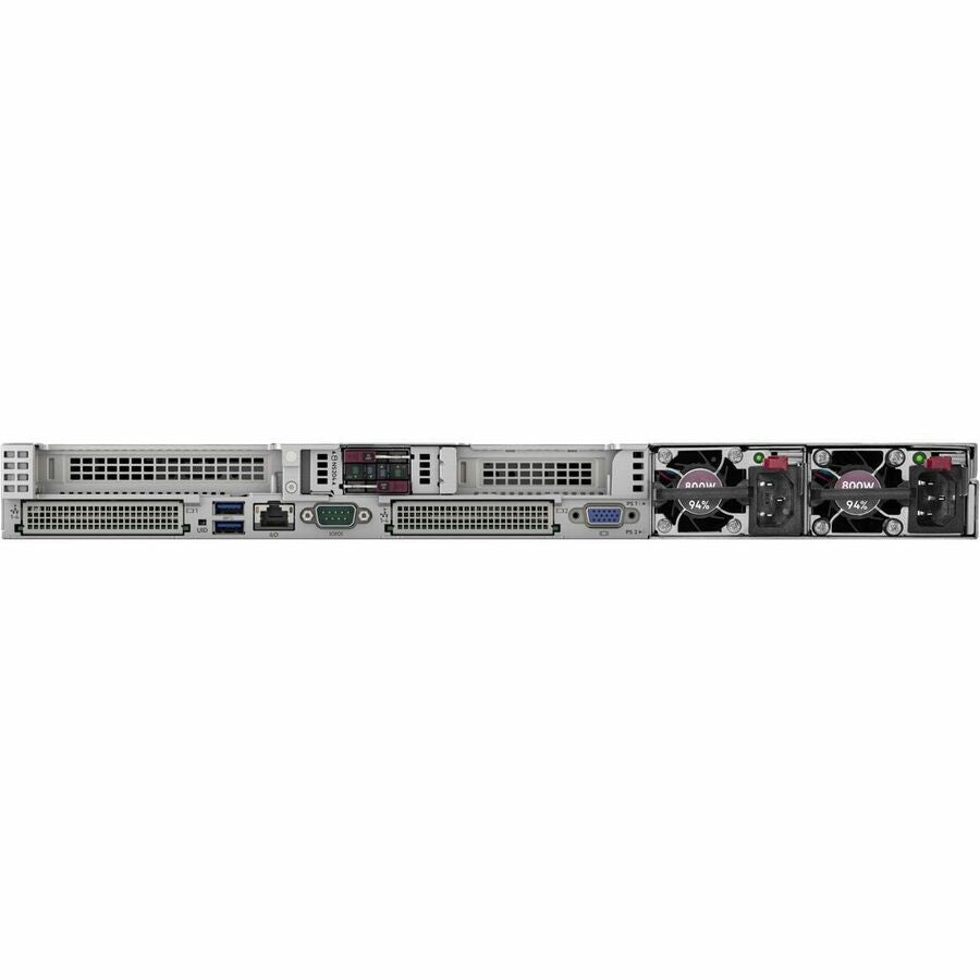 HPE ProLiant DL360 Gen11 1U Rack Server - 1 x Intel Xeon Silver 4510 2.40 GHz - 64 GB RAM - 960 GB SSD - (2 x 480GB) SSD Configuration - Serial ATA/600, 12Gb/s SAS Controller P71686-005