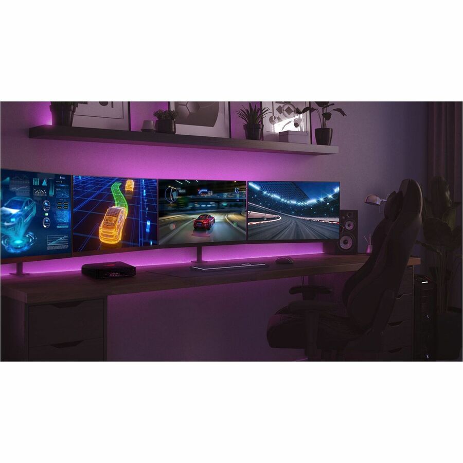 Asus ROG NUC RNUC14SRKU7168AUI Gaming Desktop Computer - Intel Core Ultra 7 14th Gen 155H - 16 GB - 512 GB SSD - Ultra Small 90AS0051-M00030