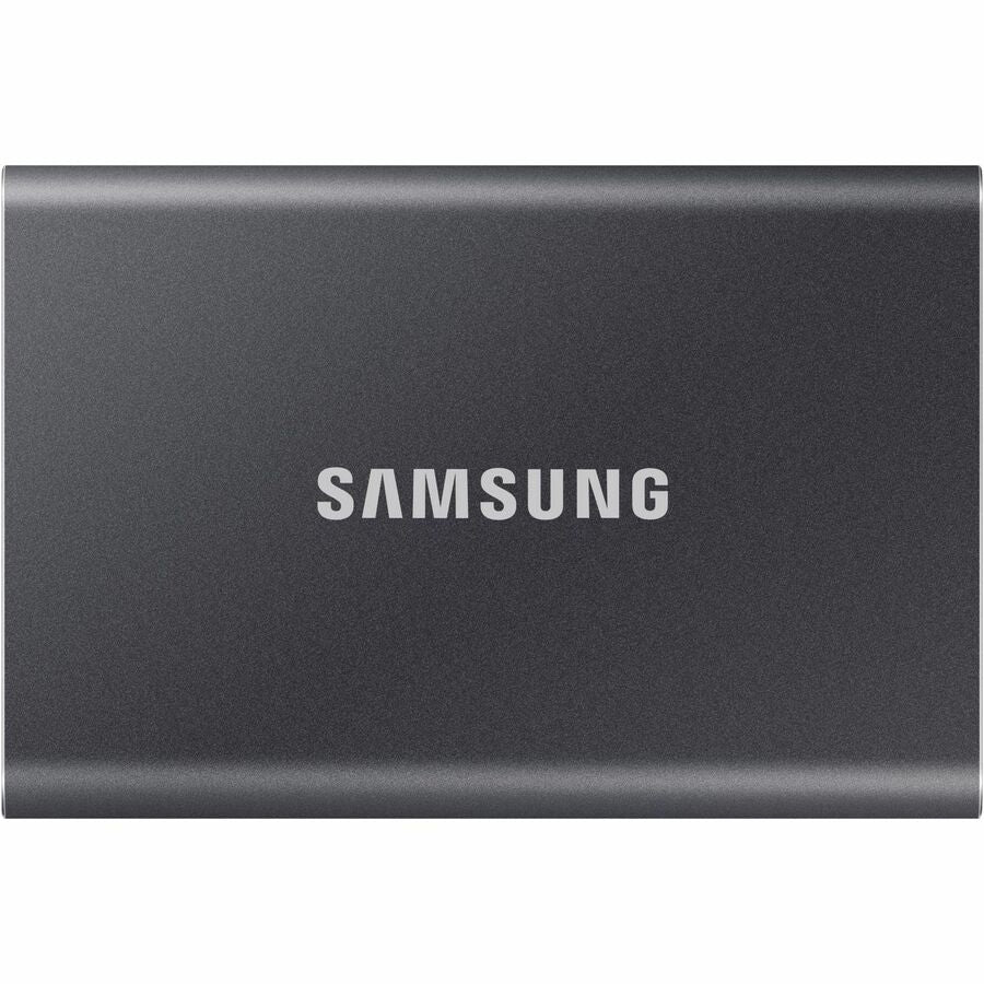 Samsung T7 4 TB Portable Solid State Drive - External - PCI Express NVMe - Titan Gray MU-PC4T0T/AM