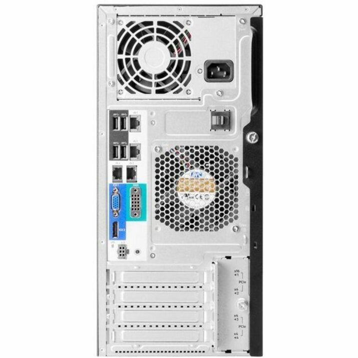 HPE ProLiant ML30 G11 4U Tower Server - 1 x Intel Xeon E-2434 3.40 GHz - 32 GB RAM - 4 TB HDD - (2 x 2TB) HDD Configuration - Serial ATA/600, 12Gb/s SAS, NVMe Controller P72996-005