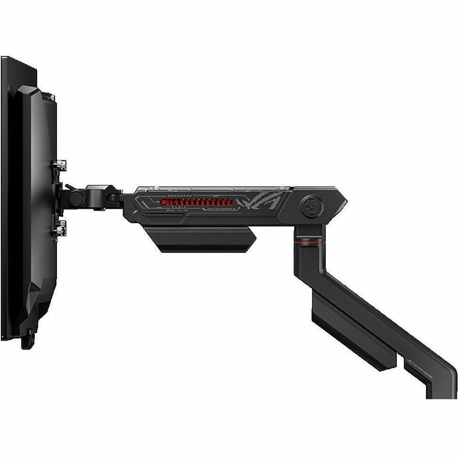 Asus ROG Mounting Arm for Monitor, Flat Panel Display, Curved Screen Display - Black AAS01