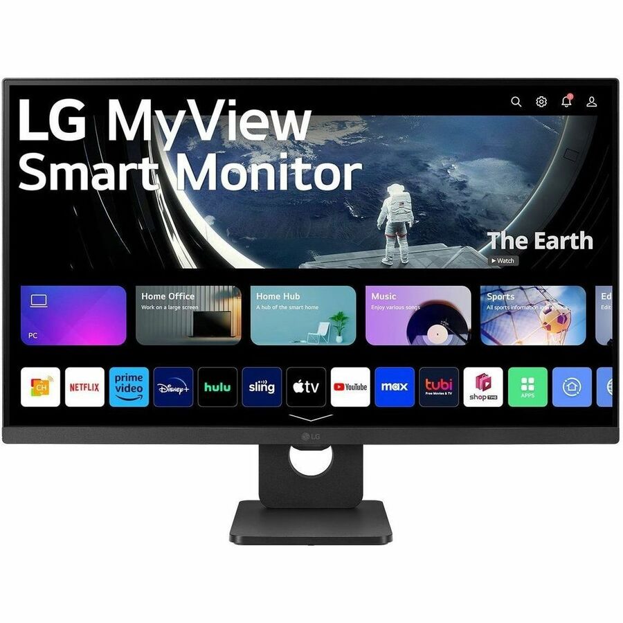LG MyView 27SR50F-B 32" Class Full HD Smart LCD Monitor - 16:9 - White 27SR50F-B