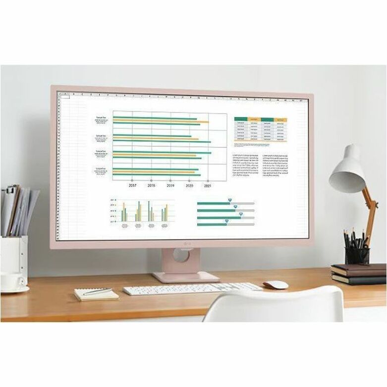 LG MyView 32SR50F-P 32" Class Full HD Smart LCD Monitor - 16:9 - Pink 32SR50F-P