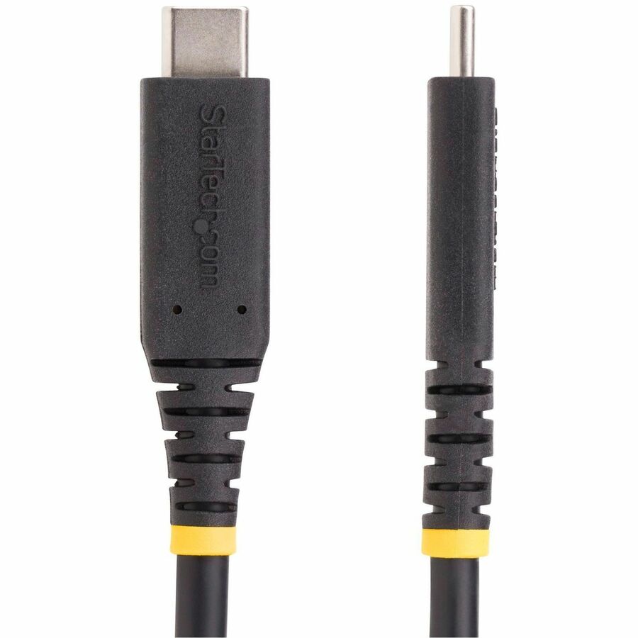StarTech.com 50cm (1.6ft) USB4 Cable, USB-IF Certified USB-C Cable, 40 Gbps, 240W, 8K 60Hz, Compatible w/Thunderbolt/USB 3.2 Ports 50C-40G-USB4-CABLE