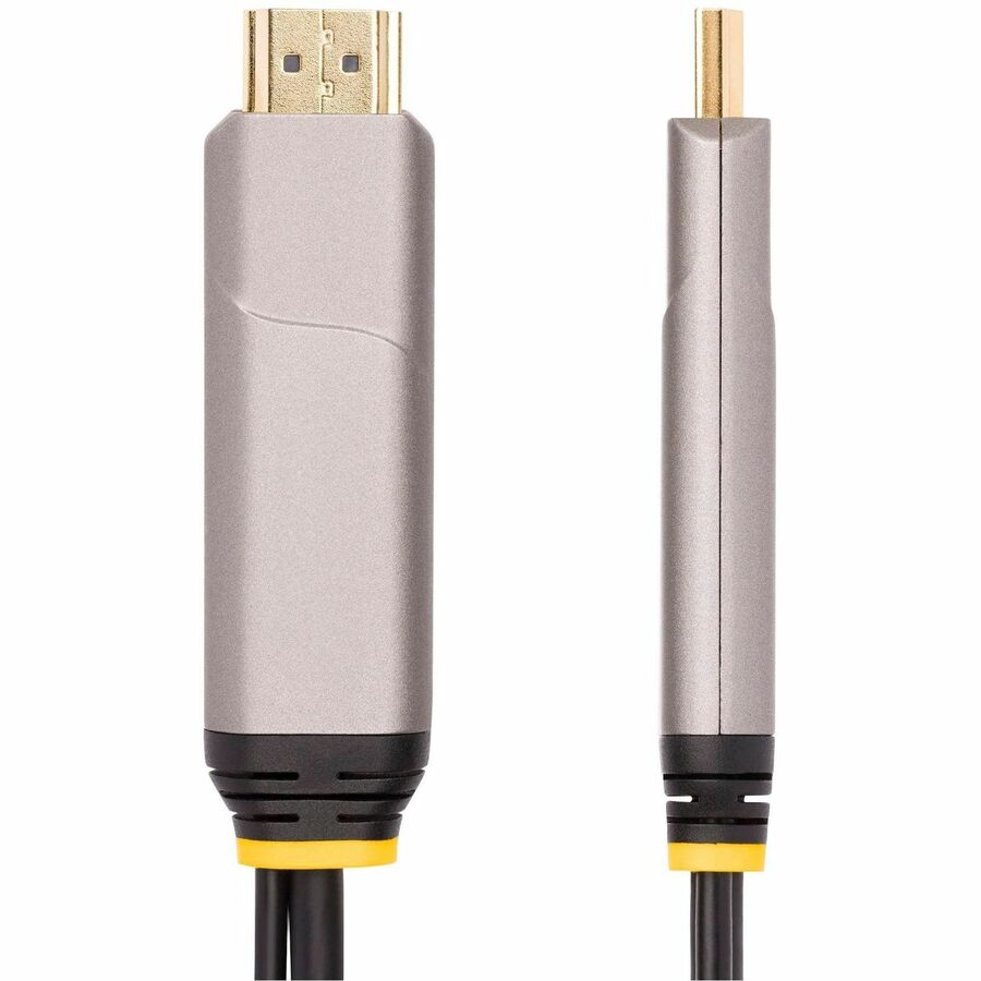 StarTech.com 50ft (15.2m) USB-C to HDMI 2.0 Active Optical Cable (AOC), 4K 60Hz, USB Type-C to HDMI Adapter Cable, CL3 Rated 146B-USBC-HDMI4K-AOC