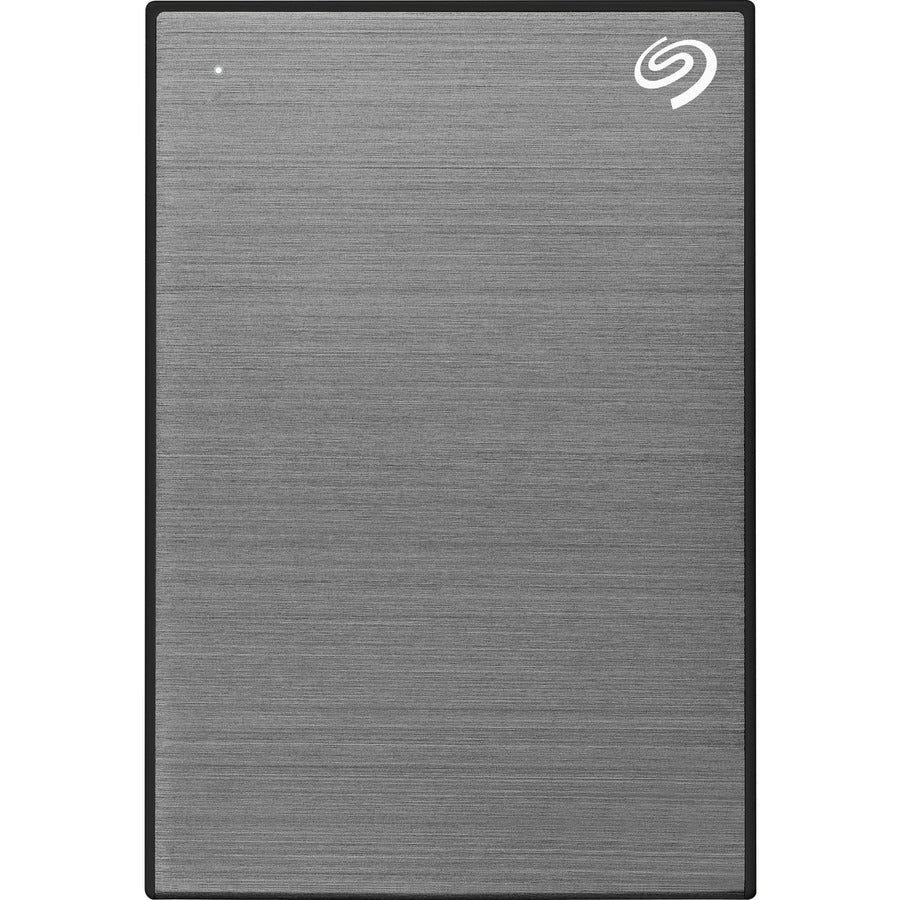 Seagate One Touch STKY1000404 1 TB Portable Hard Drive - External - Space Gray STKY1000404