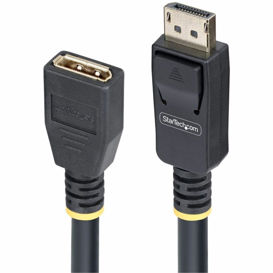 StarTech.com 10ft (3m) DisplayPort 1.4 Extension Cable, DP 1.4 Port Saver Cable, 8K 60Hz, DisplayPort Extension Adapter Cord, Male to Female 10F-DP14-EXTEND-CBL