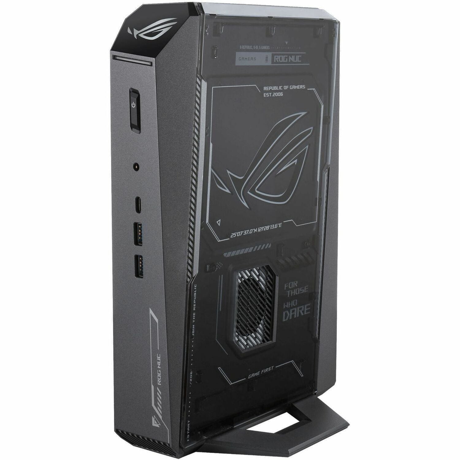 Asus ROG NUC RNUC15JNK9X38AA1 Gaming Desktop Computer - Intel Core Ultra 9 275HX - 32 GB - 2 TB SSD - Mini PC - Black RNUC15JNK9X38AA1