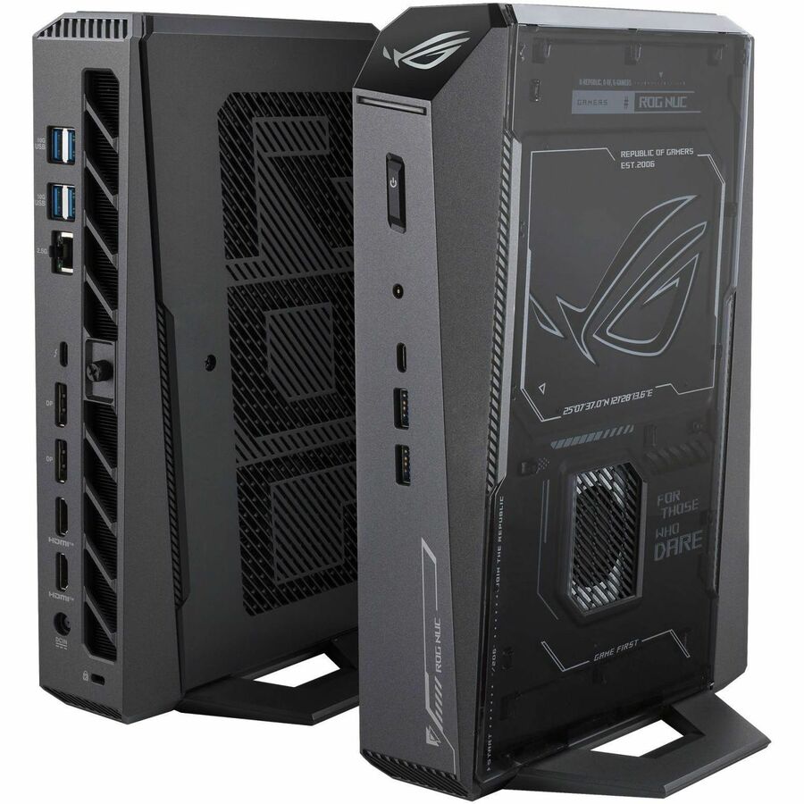 Asus ROG NUC RNUC15JNK9X38AA1 Gaming Desktop Computer - Intel Core Ultra 9 275HX - 32 GB - 2 TB SSD - Mini PC - Black RNUC15JNK9X38AA1