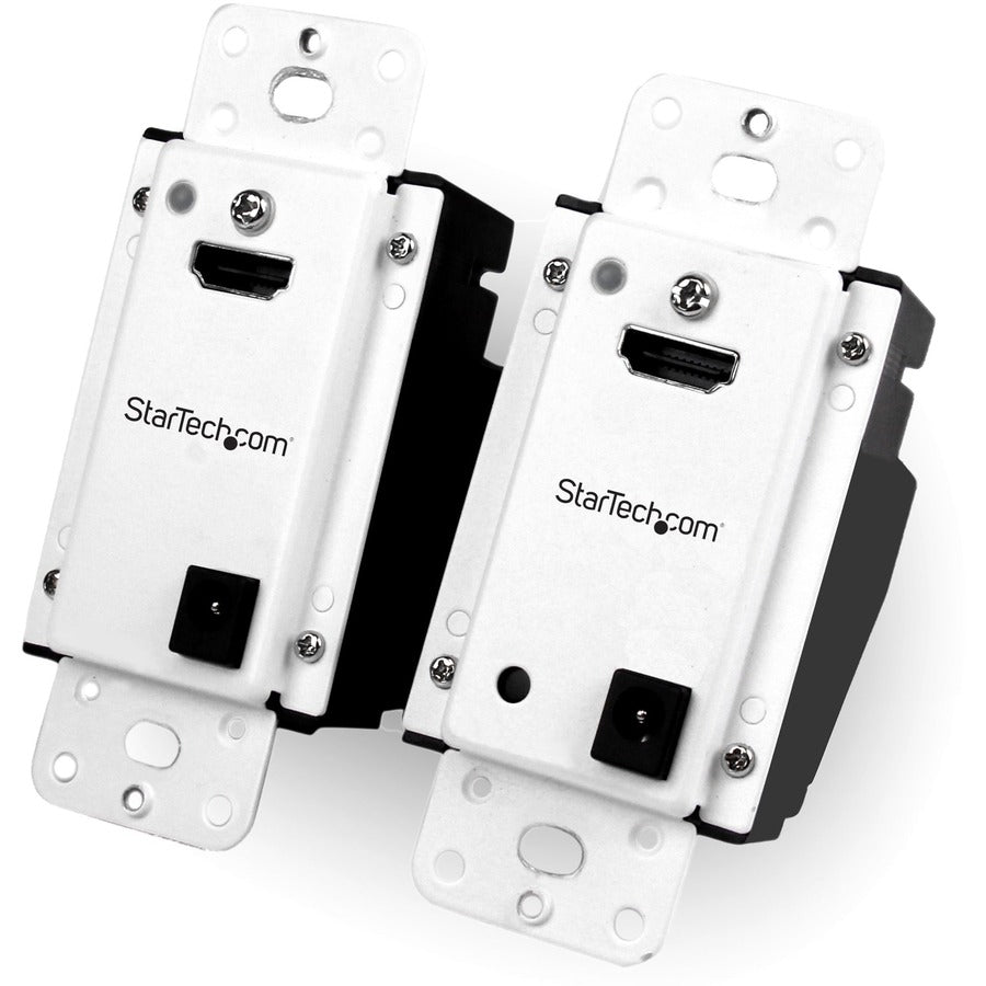 StarTech.com Plaque murale HDMI sur CAT5 avec câble d'alimentation - 1080p - 165 pieds (50 m) ST121HDWP