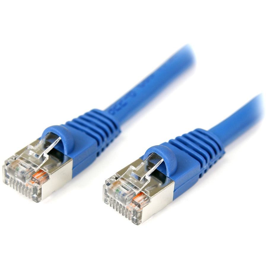 StarTech.com Câble de raccordement Cat5e blindé sans accroc bleu de 6 pieds S45PATCH6BL