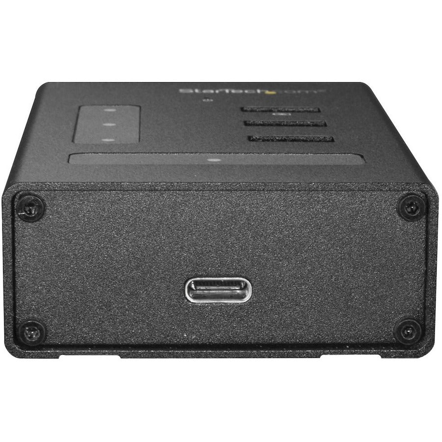 StarTech.com Hub USB-C 4 ports - 1x USB-C et 3x USB-A - Hub USB Type-C en métal montable - 5 Gbit/s USB 3.1/3.2 Gen 1 - Auto-alimenté - BC 1.2 HB30C3A1CST