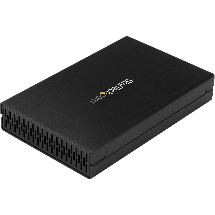 StarTech.com 2.5" USB-C Hard Drive Enclosure - USB 3.1 Type C - with USB-C and USB-A Cable - USB 3.0 HDD Enclosure S251BU31315
