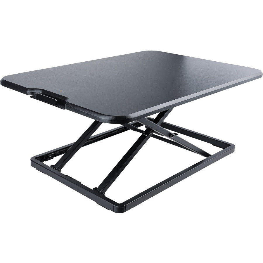 StarTech.com Convertisseur de bureau debout pour ordinateur portable, jusqu'à 8 kg/17,6 lb, rehausseur réglable en hauteur pour ordinateur portable, convertisseur de bureau assis-debout pour table LAPTOP-SIT-STAND