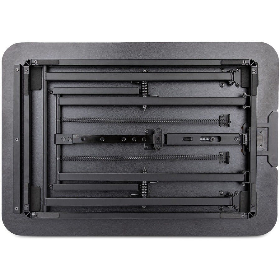 StarTech.com Standing Desk Converter for Laptop, Up to 8kg/17.6lb, Height Adjustable Laptop Riser, Table Top Sit Stand Desk Converter LAPTOP-SIT-STAND