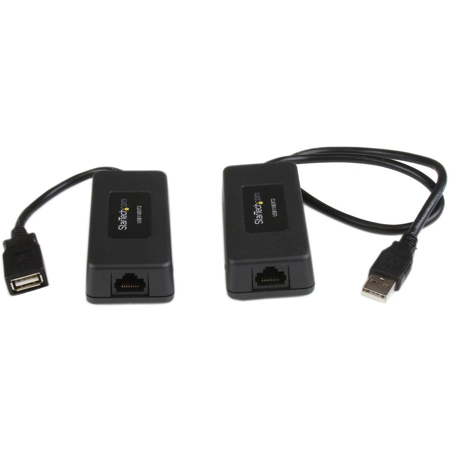 StarTech.com Extension Ethernet 1 port USB sur Cat5/Cat6 - jusqu'à 40 m USB110EXT2