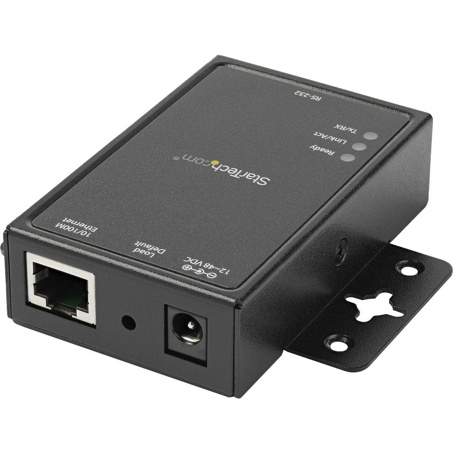StarTech.com Convertisseur / Serveur de périphériques Ethernet série RS232 vers IP 1 port - Aluminium NETRS2321P