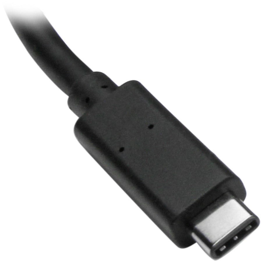 StarTech.com USB-C to Ethernet Adapter - Gigabit - 3 Port USB C to USB Hub and Power Adapter - Thunderbolt 3 Compatible HB30C3A1GE