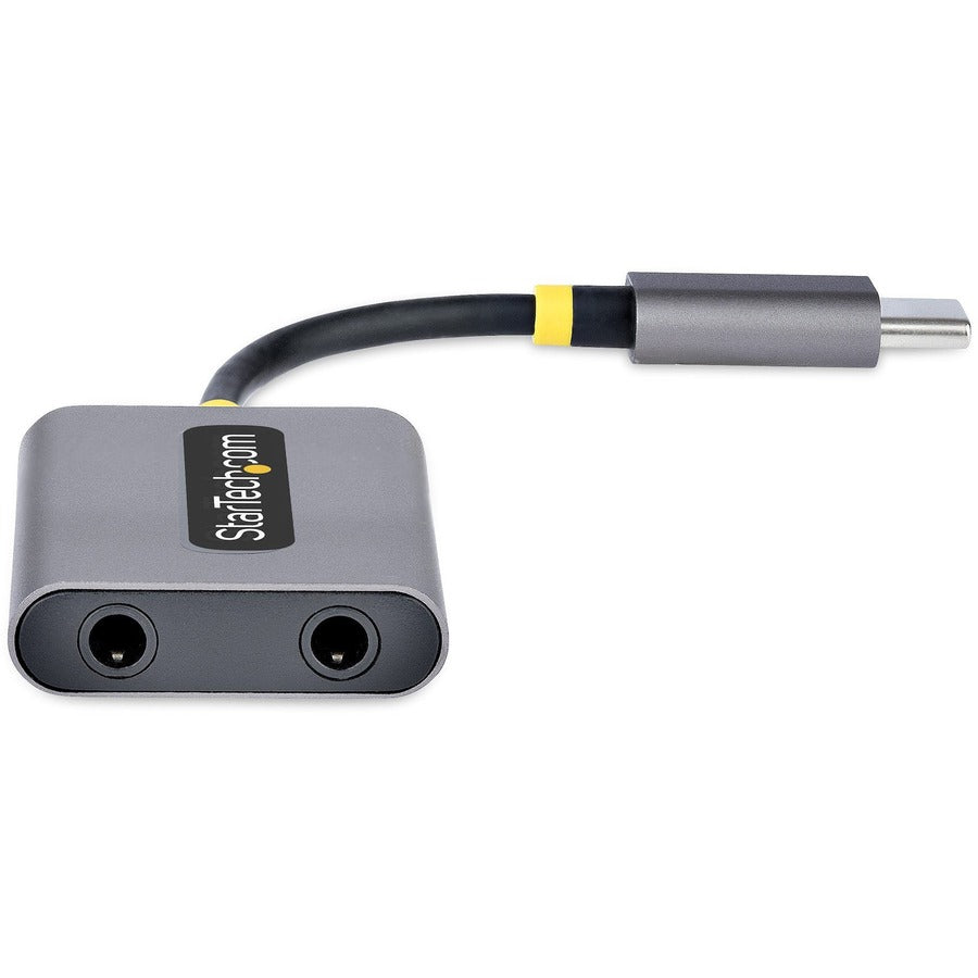 StarTech.com Adaptateur audio USB Type-C vers 2 x 3,5 mm USBC-AUDIO-SPLITTER