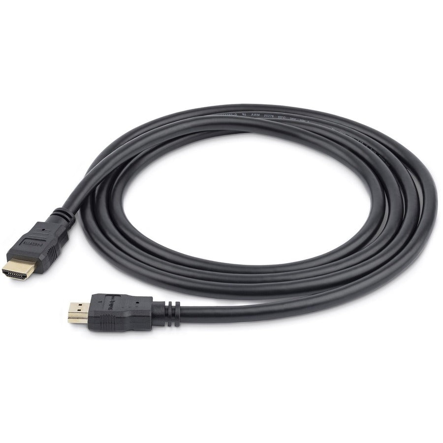 Startech Lot de 10 câbles HDMI 1,8 m, câble HDMI 4K haute vitesse avec Ethernet, vidéo Ultra HD 4K 30 Hz, cordon de moniteur HDMI 1.4 noir HDMM610PK