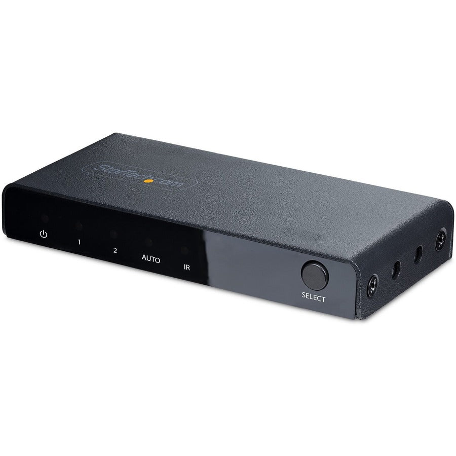 StarTech.com Commutateur HDMI 8K 2 ports, commutateur HDMI 2.1 4K 120 Hz/8K 60 Hz UHD, HDR10+, commutateur HDMI 2 entrées 1 sortie, commutation de source automatique/manuelle 2PORT-HDMI-SWITCH-8K