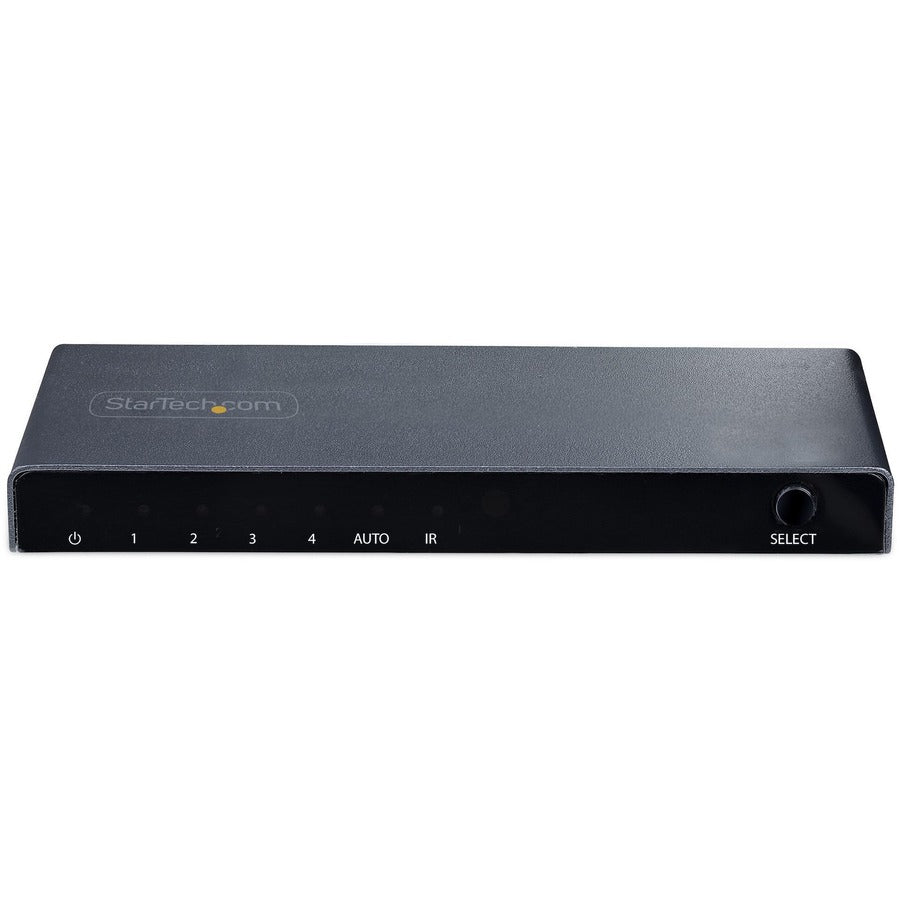 StarTech.com Commutateur HDMI 8K 4 ports, commutateur HDMI 2.1 4K 120 Hz HDR10+, 8K 60 Hz UHD, commutateur HDMI 4 entrées 1 sortie, commutation de source automatique/manuelle 4PORT-8K-HDMI-SWITCH
