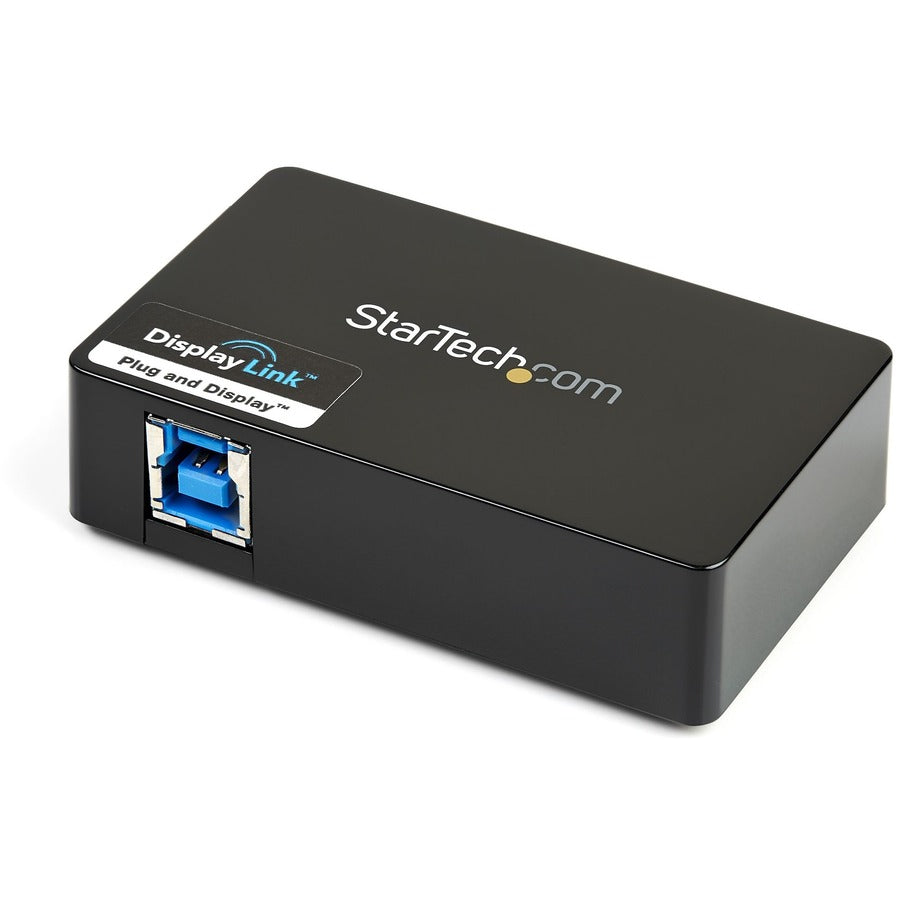 StarTech.com USB 3.0 to HDMI® and DVI Dual Monitor External Video Card Adapter USB32HDDVII