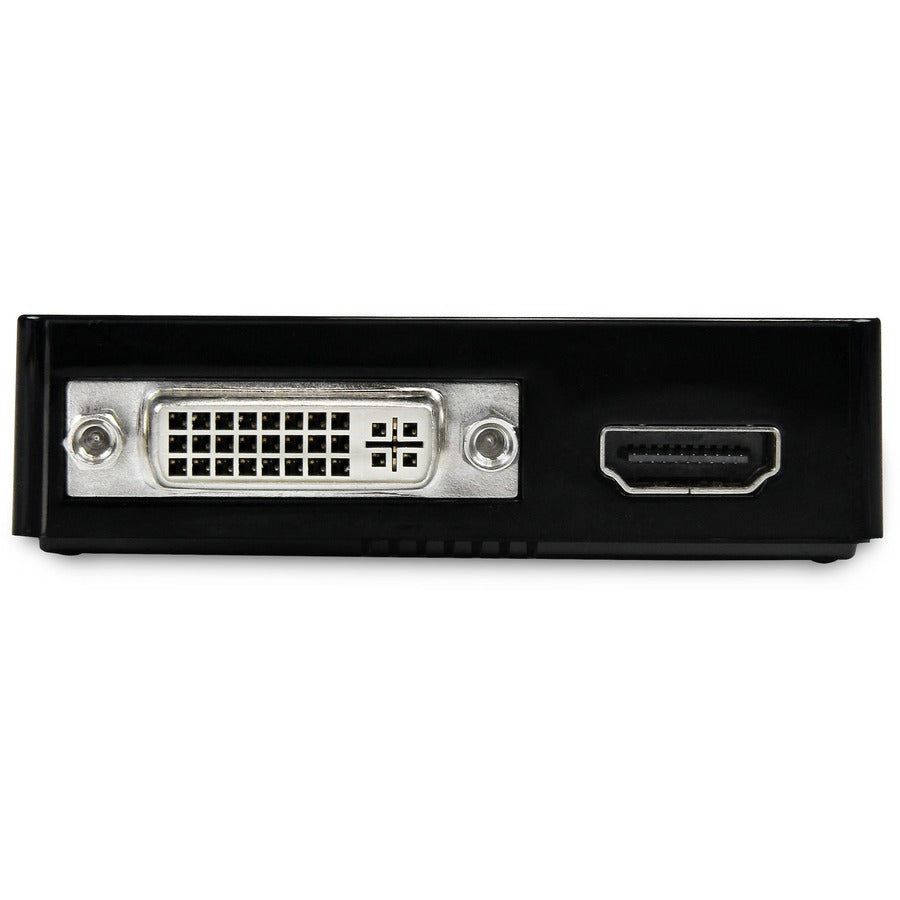 StarTech.com USB 3.0 to HDMI® and DVI Dual Monitor External Video Card Adapter USB32HDDVII