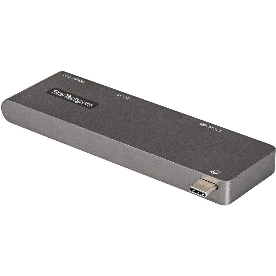 StarTech.com Adaptateur multiport USB C pour MacBook Pro/Air, USB Type-C vers HDMI 4K, Power Delivery, SD/MicroSD, hub USB 3.0, mini station d'accueil USB-C DKT30CMHSDPD