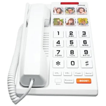 Scitec H3000 Big Button Elder Care Phone - White
