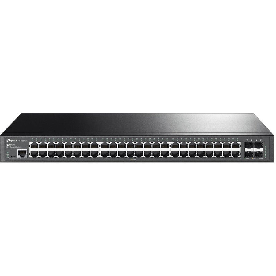 Switch administrable TP-Link JetStream 48 ports Gigabit L2+ avec 4 emplacements SFP+ 10GE TL-SG3452X