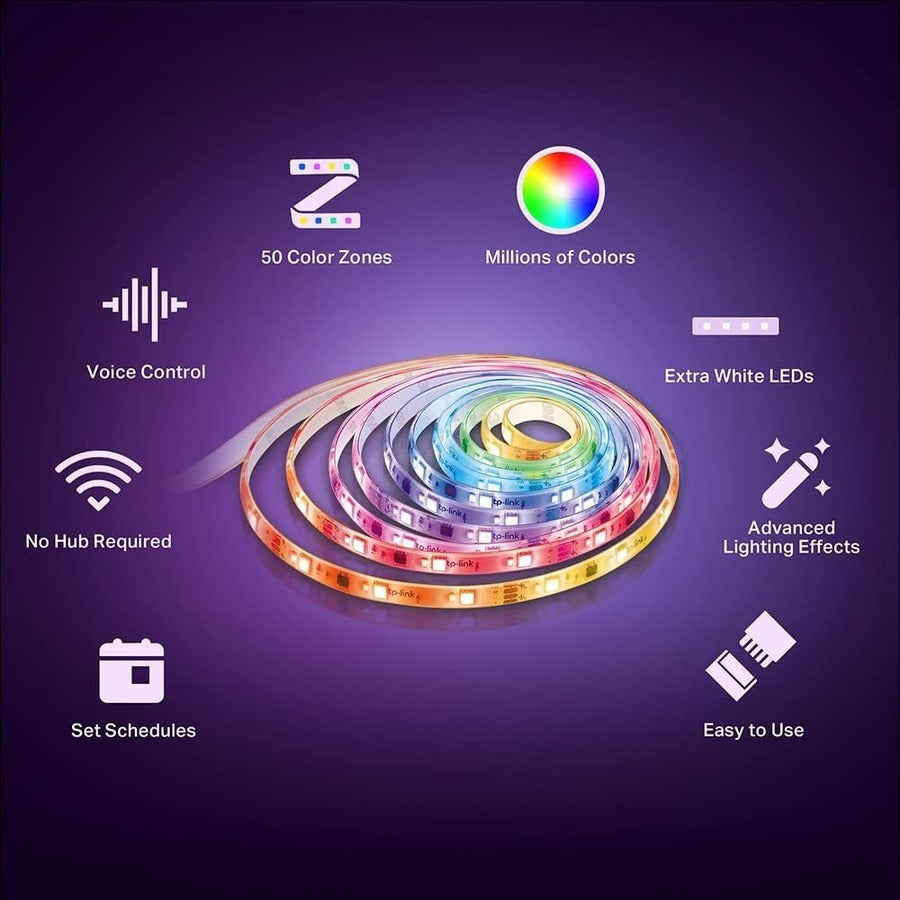 Bande lumineuse Wi-Fi intelligente TP-Link, multicolore TAPO L930-5