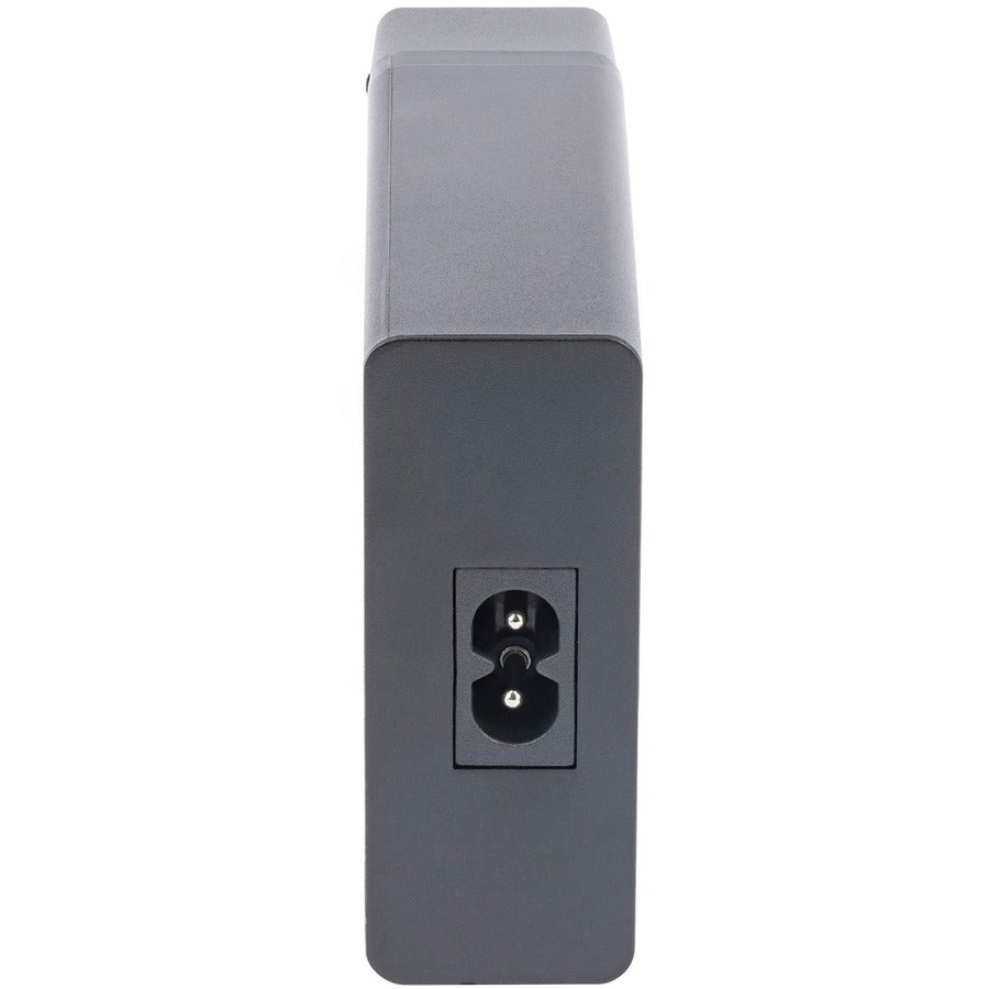 StarTech.com Chargeur USB C pour ordinateur portable, 60 W PD 3.0, 3 x USB-A, chargeur de bureau/adaptateur secteur universel compact USB Type-C, certifié USB IF/ETL DCH1C3A