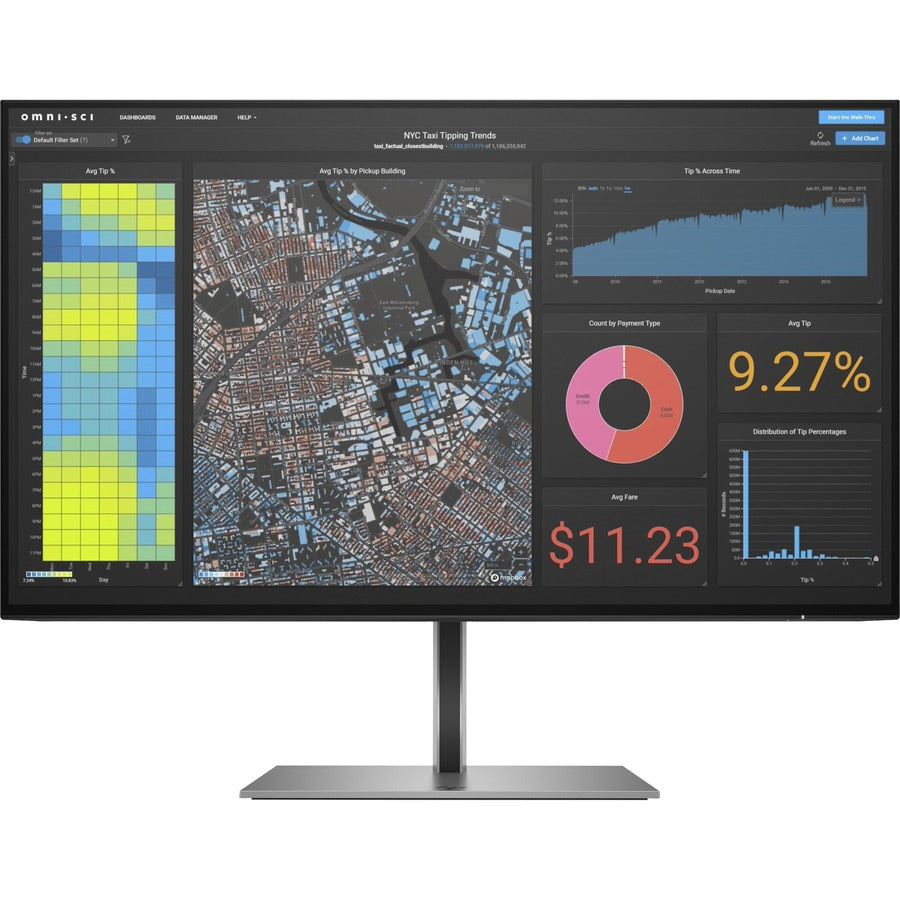 HP Z24f G3 23.8" Full HD LCD Monitor - 16:9 - Silver 3G828AA#ABA