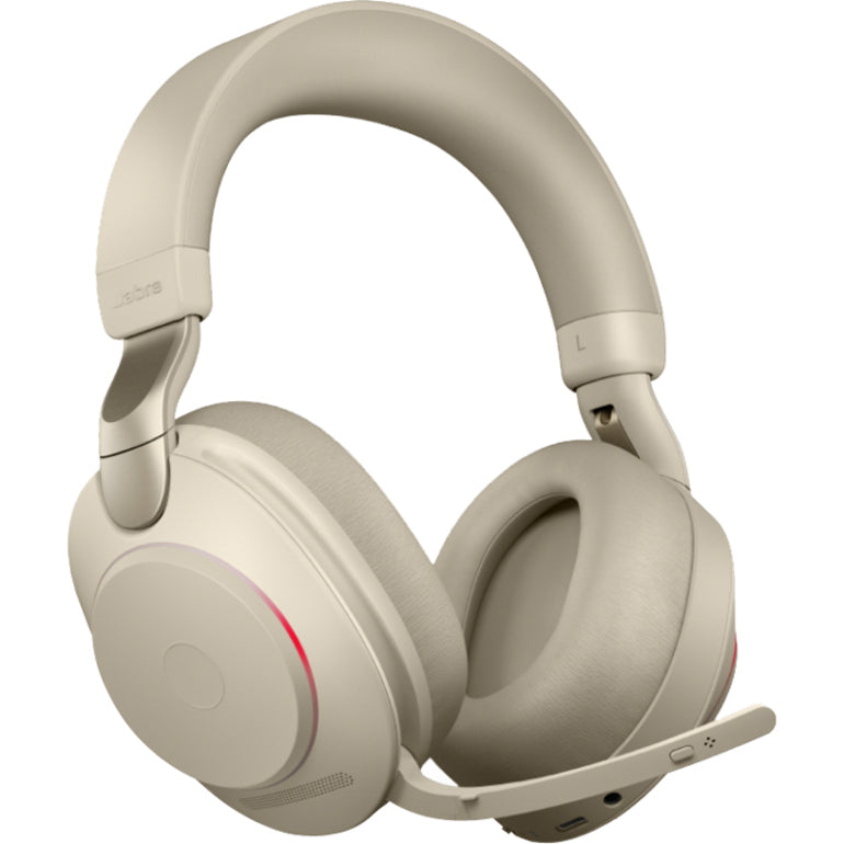 Jabra Evolve2 85 MS Stereo Beige Headset 28599-999-998